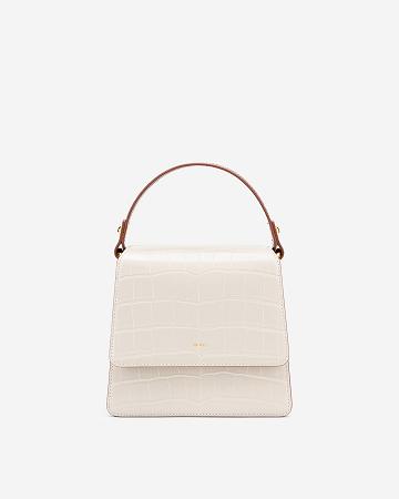 JW PEI FAE Top Handle Women Crossbody Bags Beige / Brown | CA1018UT