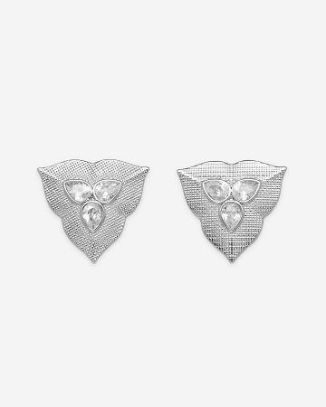 JW PEI Leaf Earrings Women Jewelry Silver | CA1451BC