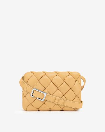 JW PEI Maze Women Crossbody Bags Yellow | CA1046OR