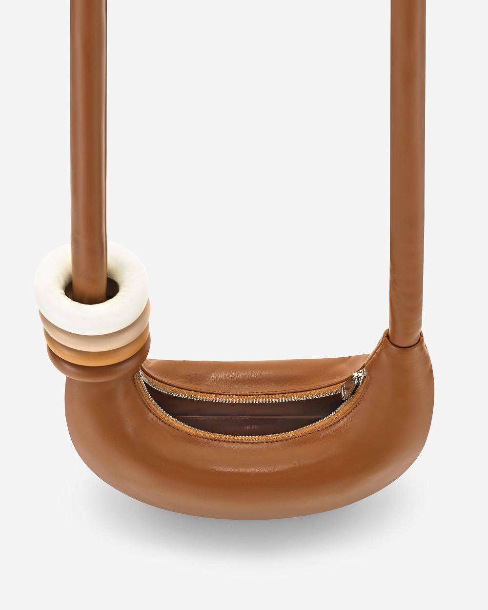 JW PEI Abacus Women Crossbody Bags Brown | CA1002JJ