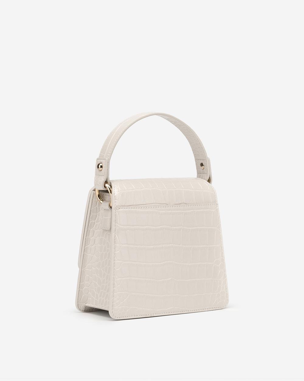 JW PEI FAE Top Handle Women Crossbody Bags White | CA1020OR