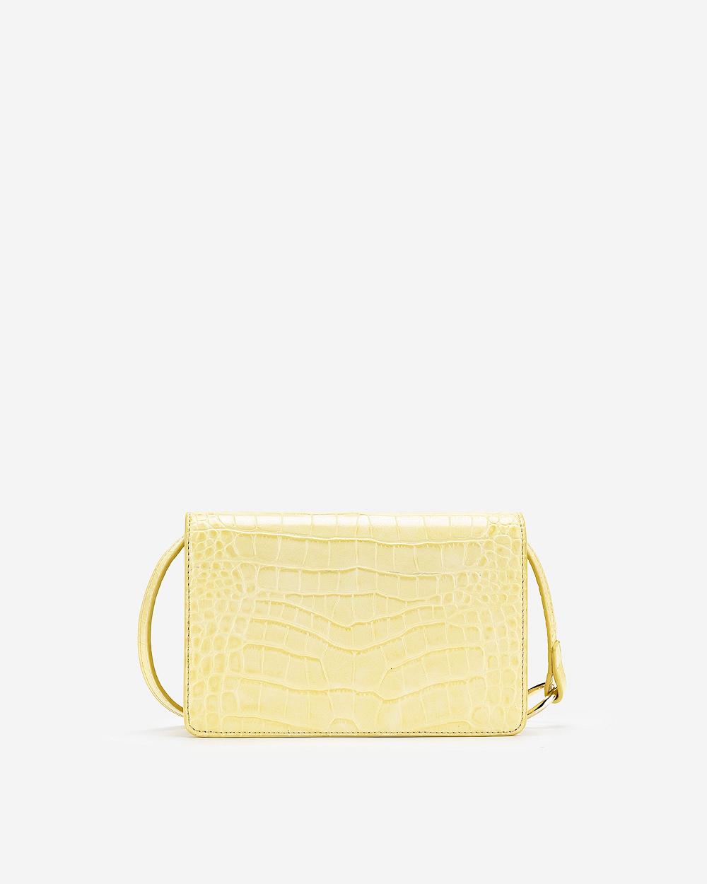 JW PEI Julia Chain Women Crossbody Bags Yellow | CA1032XF