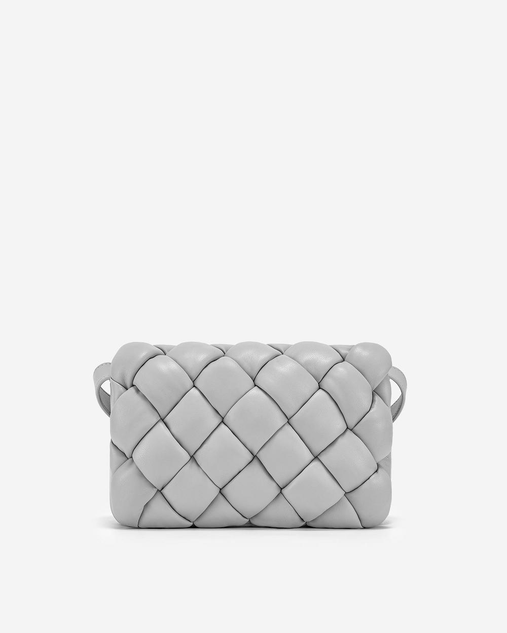 JW PEI Maze Women Crossbody Bags Grey | CA1050DN