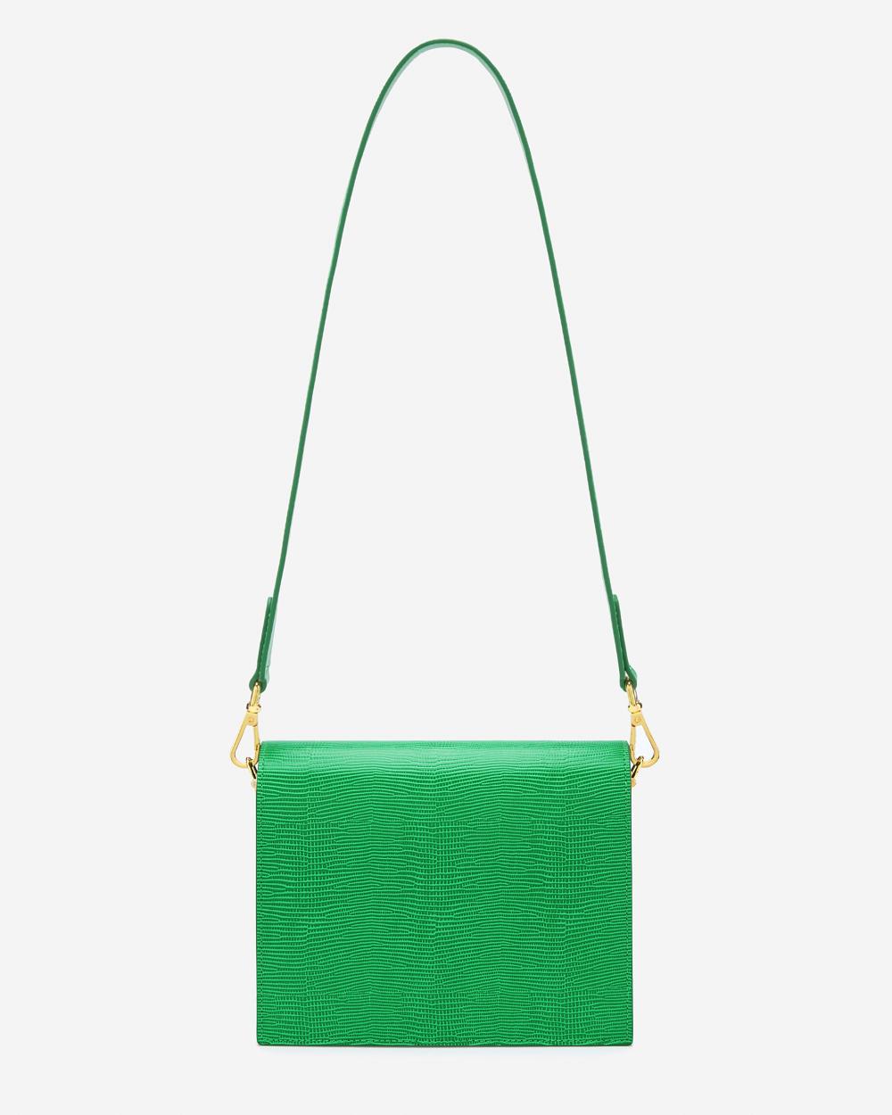JW PEI Mini Flap Women Crossbody Bags Green | CA1062NB