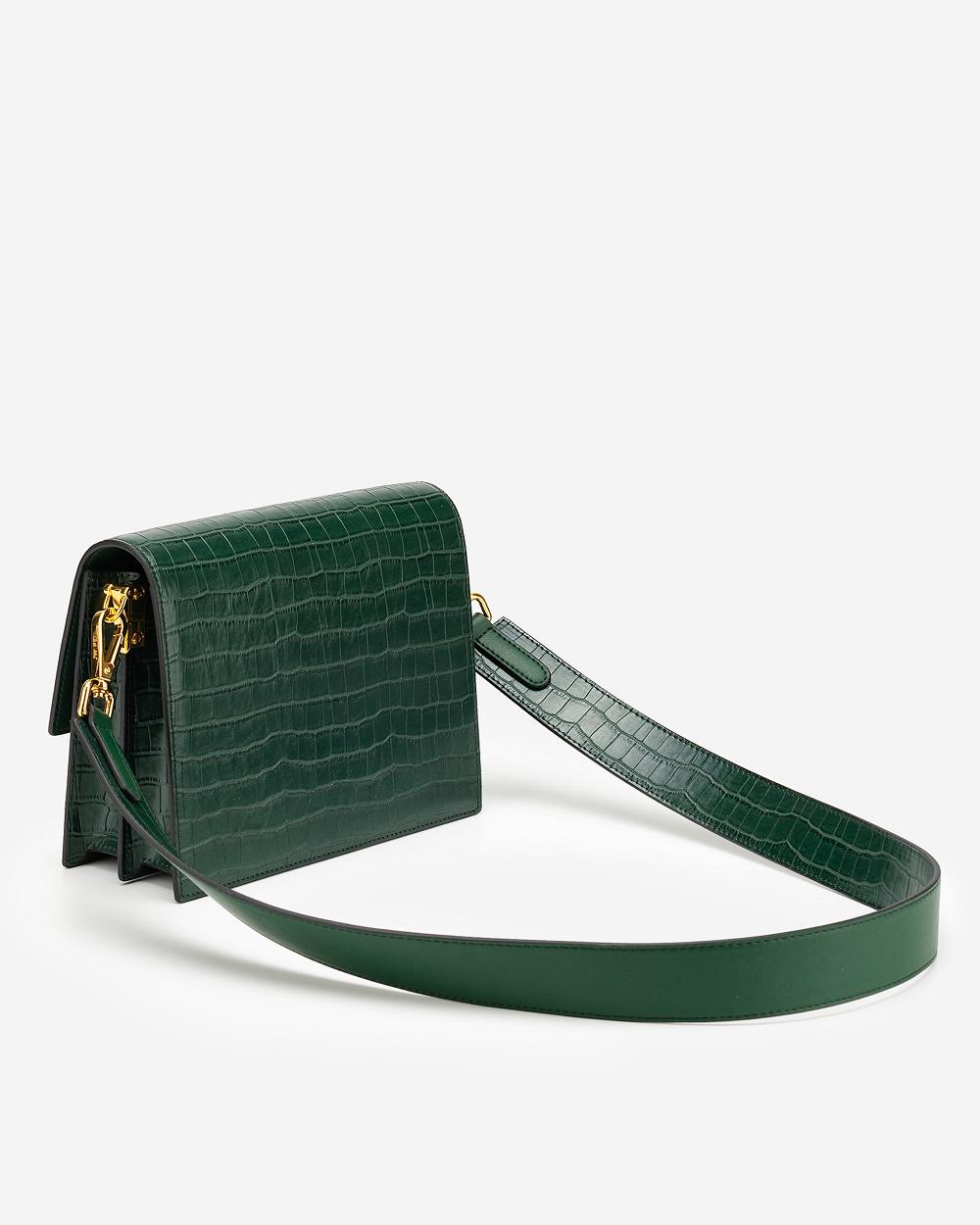 JW PEI Mini Flap Women Crossbody Bags Olive | CA1065WY